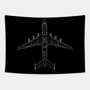 Antonov An-225 Mriya Design Tapestry