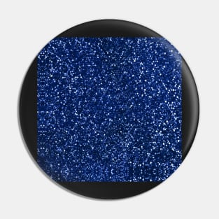 Sparkly blue Glitter Pin