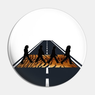 Tiger Crosswalk Pin