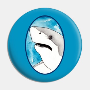 Shark Rawr Pin