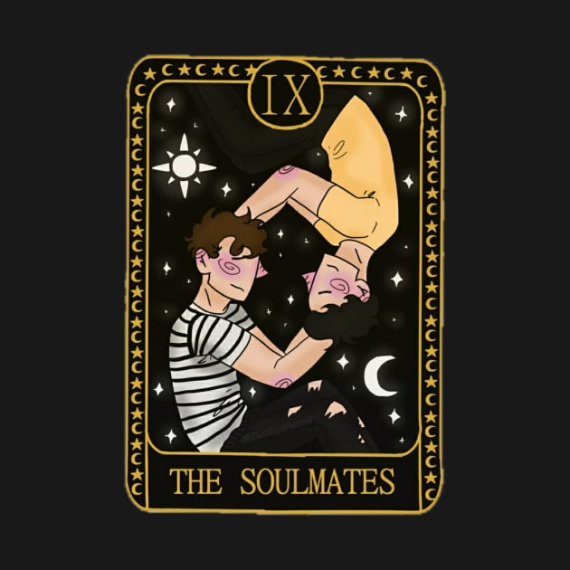 Soulmates tarot card by TheStickPeople