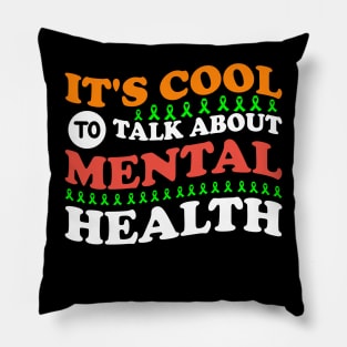 Mental Health Matters End The Stigma Psychology Therapy Pillow