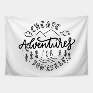 Adventure quote Tapestry