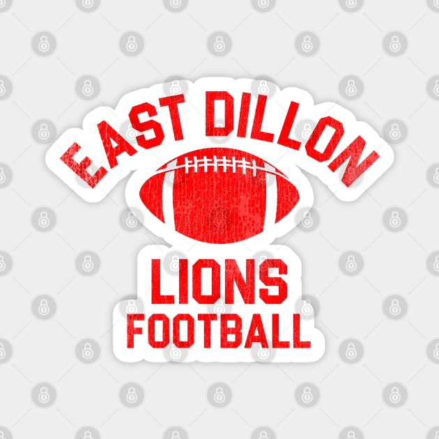 East Dillon Lions Football // Friday Night Lights FanArt Magnet by darklordpug