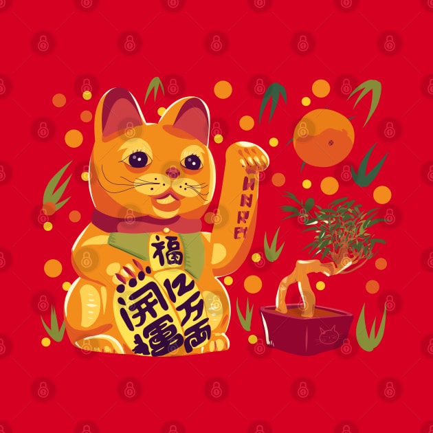 Lucky cat by Mimie20