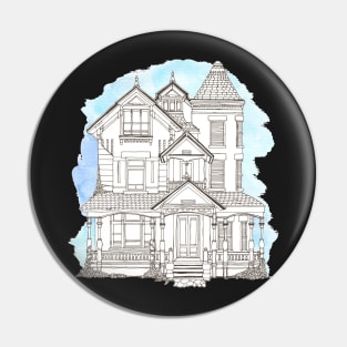 Victorian House Pin