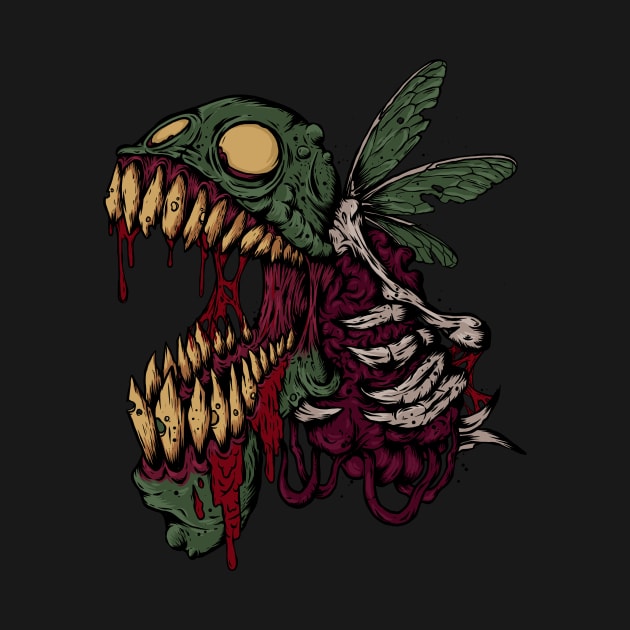 Beelzebub: Master of Mischief and Lord of the Flies by Holymayo Tee