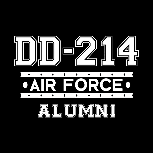 DD214 Alumni Air Force Design by TeddyTees