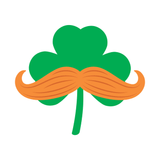 Shamrock Mustache T-Shirt