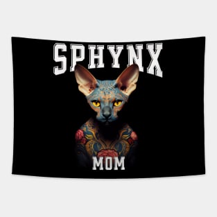 Sphinx Mom Cat Tapestry