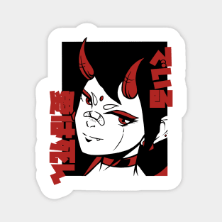 Anime Devil Girl Magnet