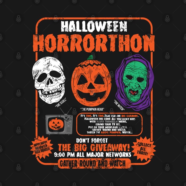 Halloween Horrorthon Vintage by carloj1956