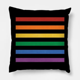 Pride Stripes Pillow