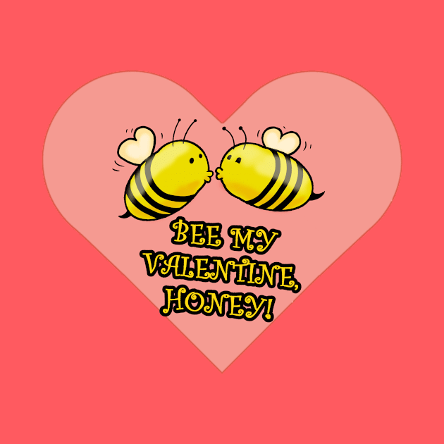 Bee my Valentine, Honey! by Yerdna