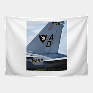 F-18 tail Tapestry