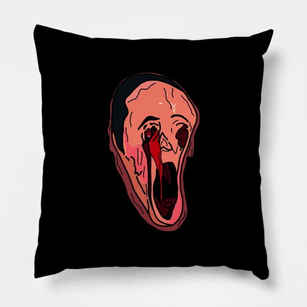 The Blob Paul's Face Pillow by GiantAlienMonster