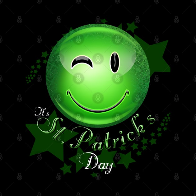 Happy St Saint Patrick's Day Smiley funny face by aeroloversclothing