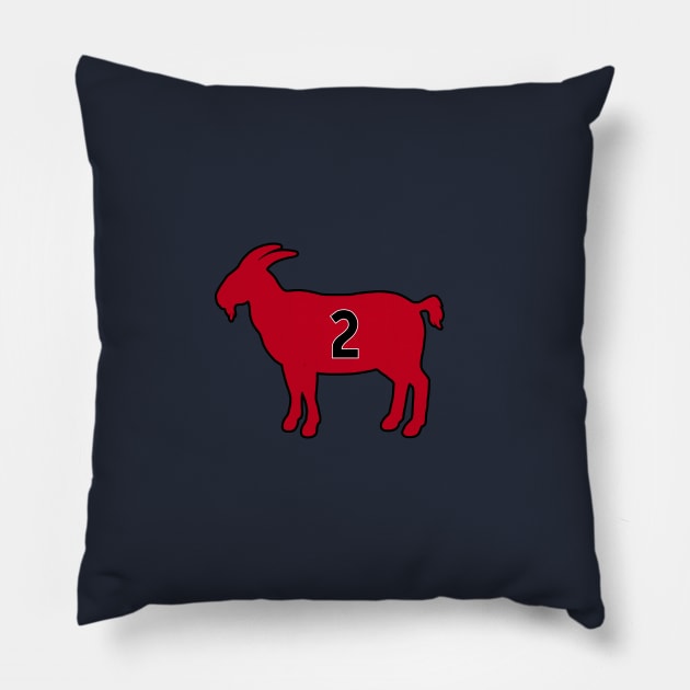 Kawhi Leonard Toronto Goat Qiangy Pillow by qiangdade