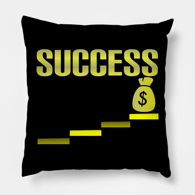 success Pillow by gustavoscameli