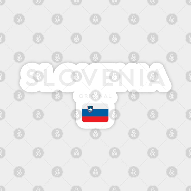 Slovenia flag, slovenian flag Magnet by eka123