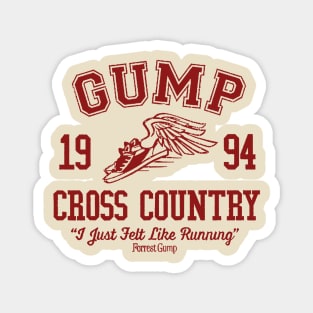 Gump Cross Country 1994 Magnet