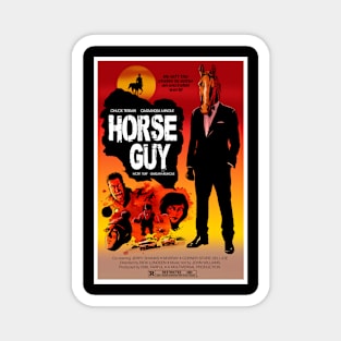 Horse Guy Movie Poster Magnet