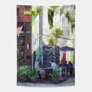 Philadelphia PA - Outdoor Cafe Tapestry