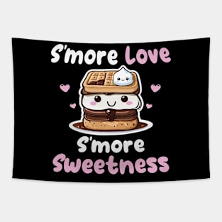 S'more Love, S'more Sweetness Kawaii Tapestry