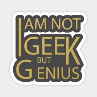 geek genius Magnet