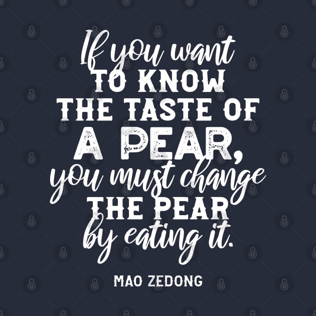 Know taste of a pear Quote II by FlinArt