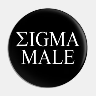 Sigma male Pin