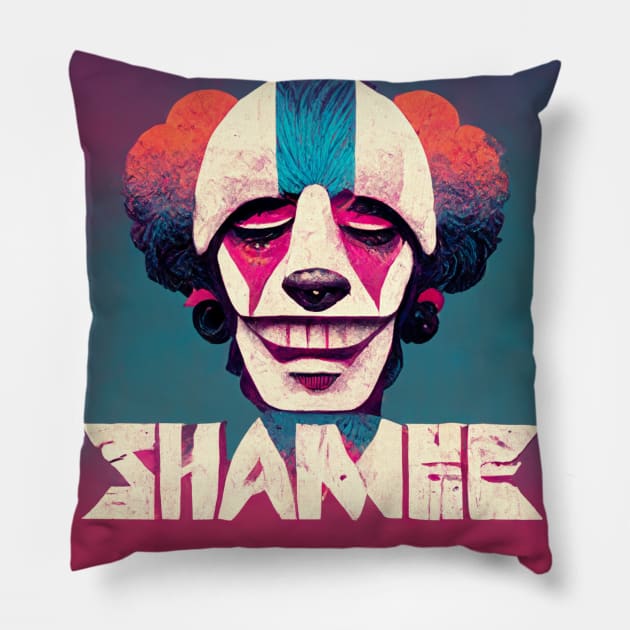 Shamee The Clown Pillow by The Shamemakers