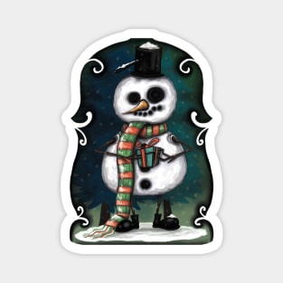 Snowman Magnet