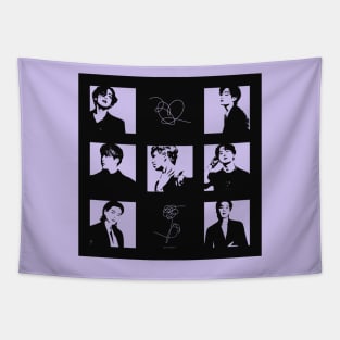 BTS OT7 love yourself BACK PRINT ONLY Tapestry