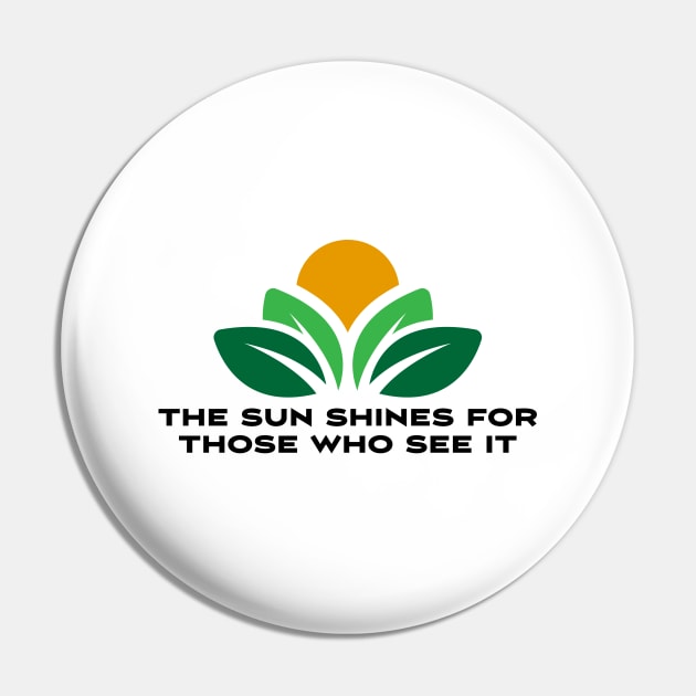 The sun shines for those who see it motivation quote Pin by star trek fanart and more