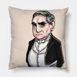 Chibi Grumpy Carson Pillow