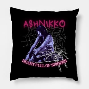 Ashnikko Weedkiller Heart Full of Spiders Pillow