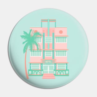 Art Deco Hotel Pin