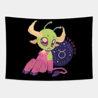 Taurus - Zodiac Alien Tapestry