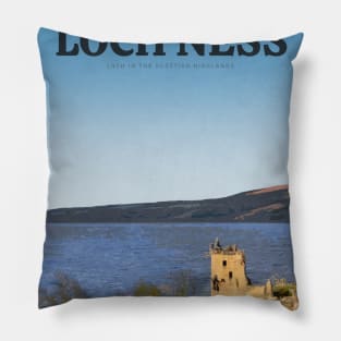 Visit Loch Ness Pillow