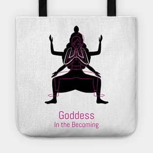 Goddess In the Becoming | Spiritual Woman Tee Tote