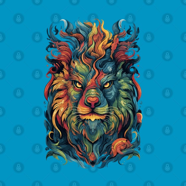 Zoomorphic Beasts - Lion by Peter Awax