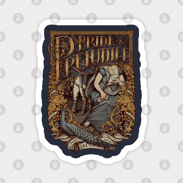 PRIDE AND PREJUDICE Magnet by Medusa Dollmaker