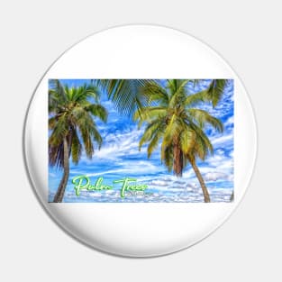 Palm Trees in South Florida Pin