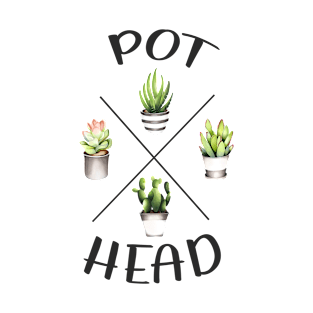 Pot Head Succulent Shirt T-Shirt