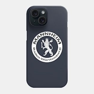 Mannheim Germany - Baden-Württemberg - White Lion Phone Case