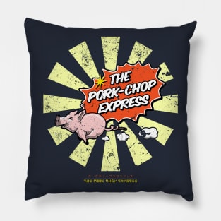 The Pork Chop Express Retro Japanese Big Trouble In Little China Pillow