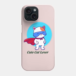 cute cat lover Phone Case