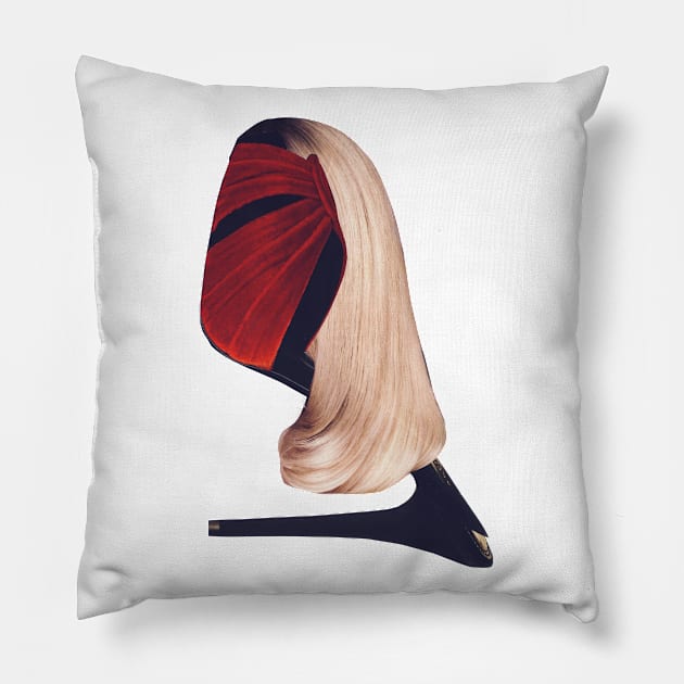 Shoes Fashion Pillow by Luca Mainini