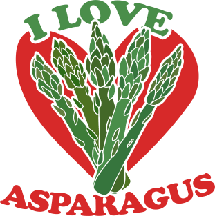 I love Asparagus Magnet